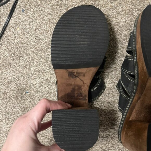 vintage bongo chunky heels, size 9 - Picture 6 of 6